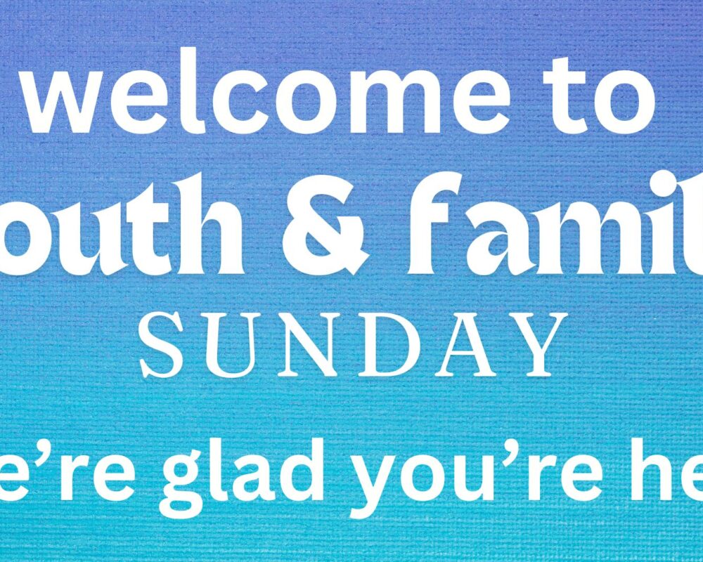 Youth and Family Sunday–Students Lead